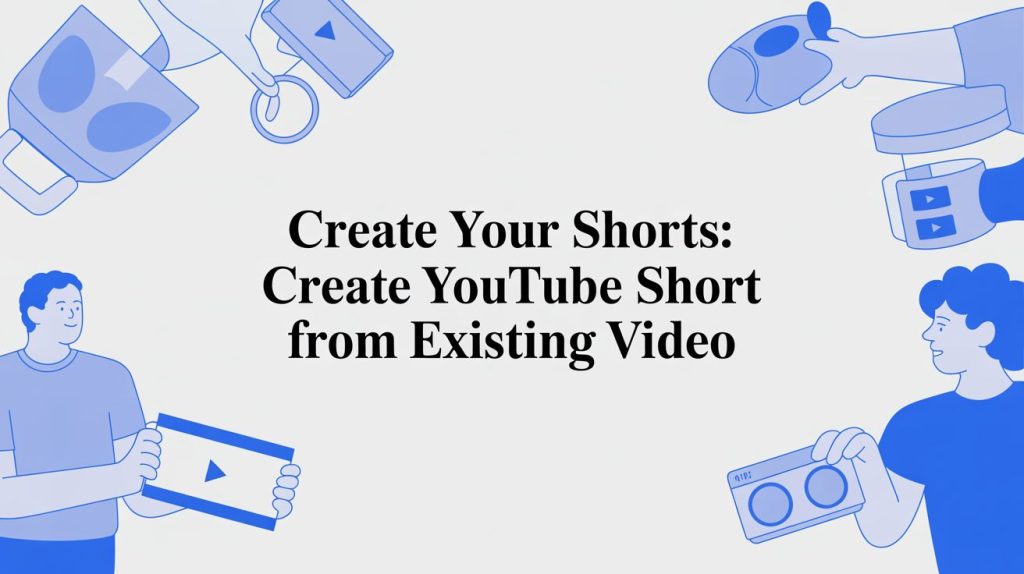 Create your Shorts: create youtube short from existing video