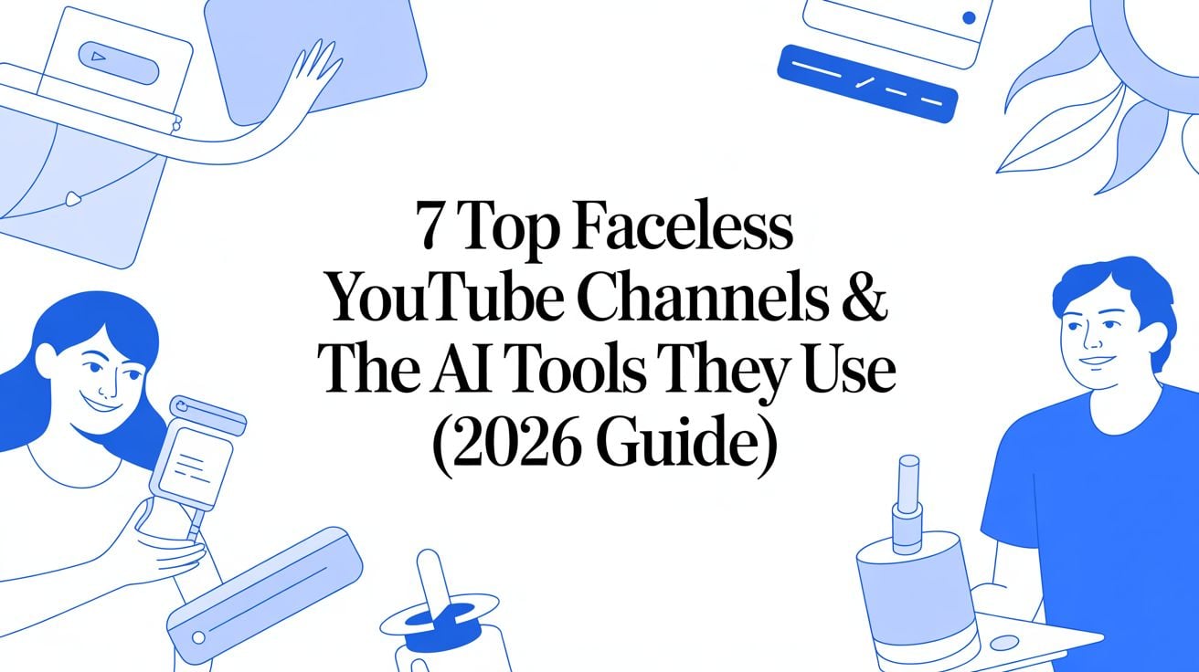 7 Top Faceless YouTube Channels & The AI Tools They Use (2026 Guide)