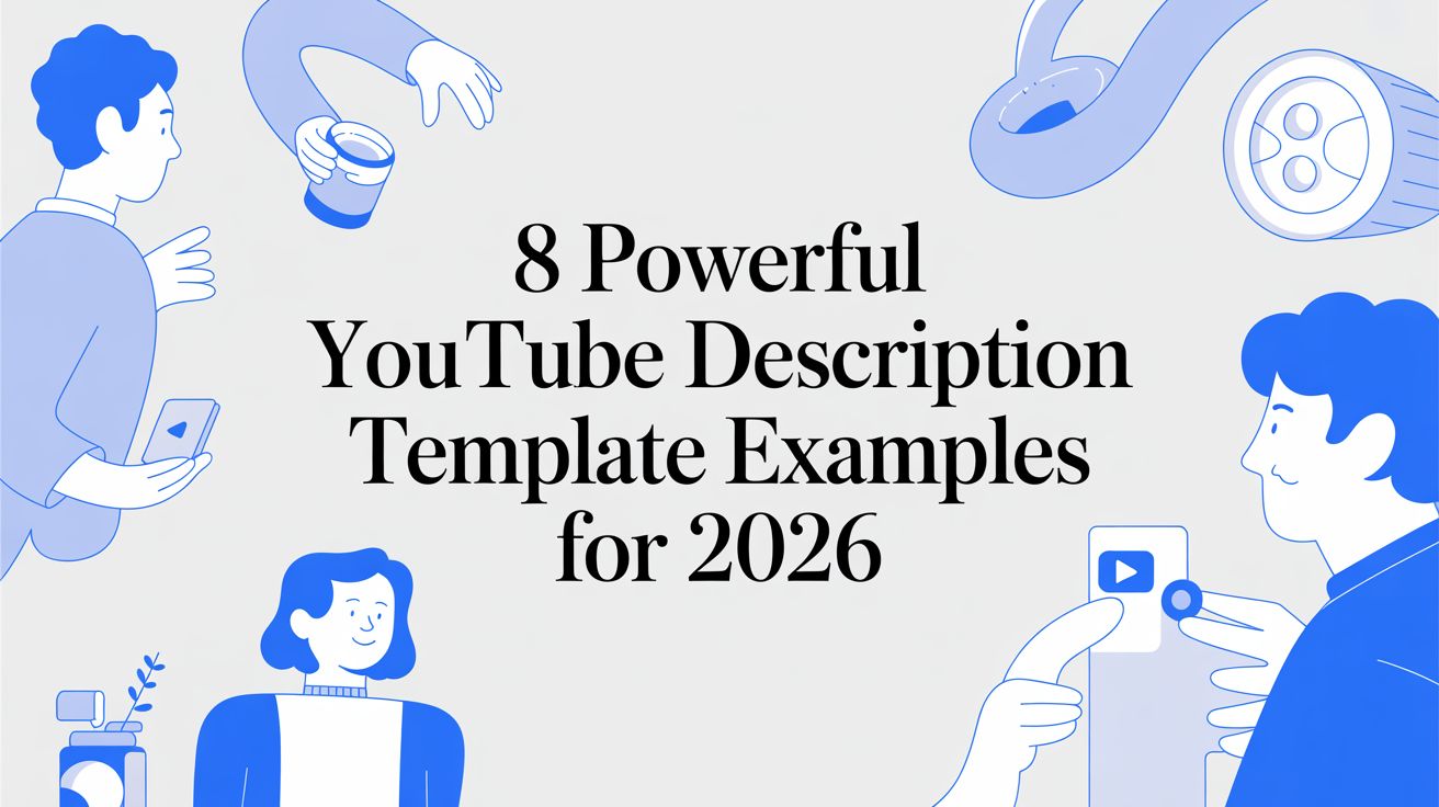 8 Powerful YouTube Description Template Examples for 2026