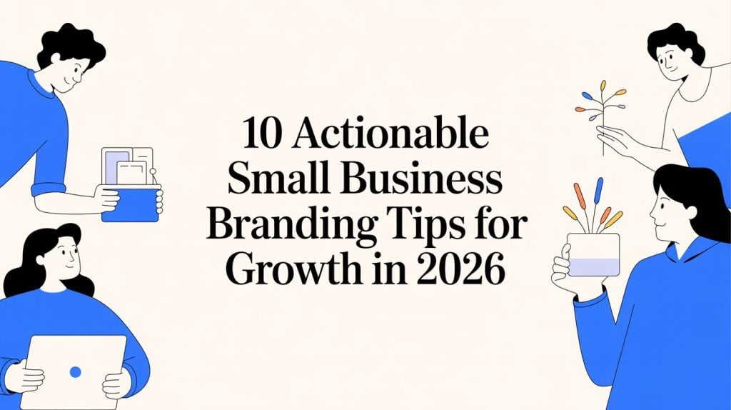 10 Actionable Small Business Branding Tips for Growth in 2026