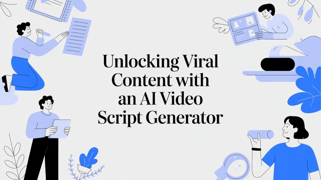 Unlocking Viral Content With An AI Video Script Generator