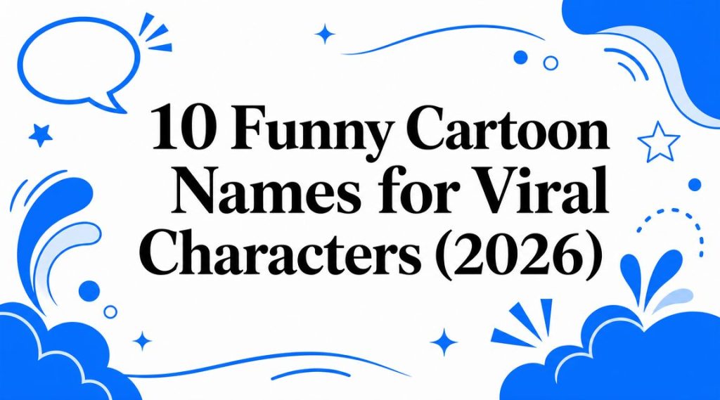 10 Funny Cartoon Names for Viral Characters (2026)