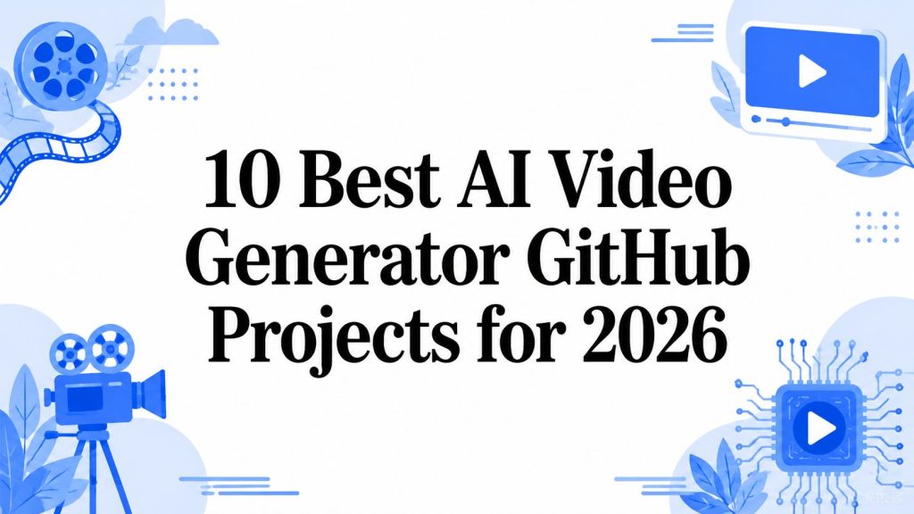 10 Best AI Video Generator GitHub Projects for 2026
